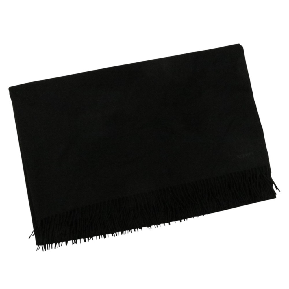 HERMES Black Scarf - Picture 2 of 9